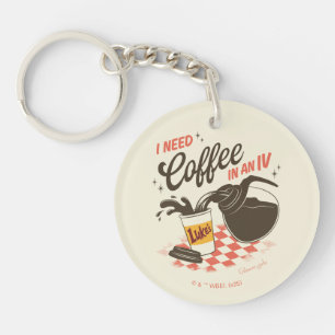 Gilmore Girls Luke’s Kaffee IV Zitat Schlüsselanhänger