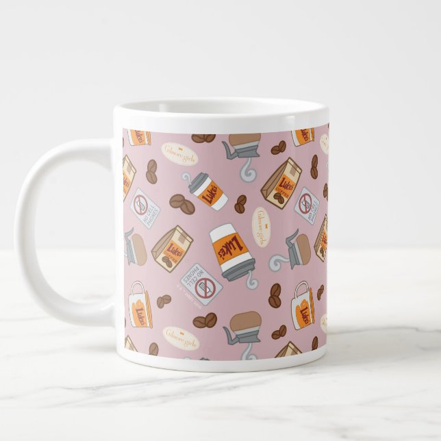 Gilmore Girls | Luke's Diner Coffee Pattern Jumbo-Tasse (Links)