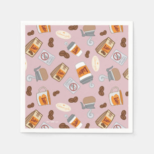 Gilmore Girls Luke's Diner Coffee Pattern Serviette