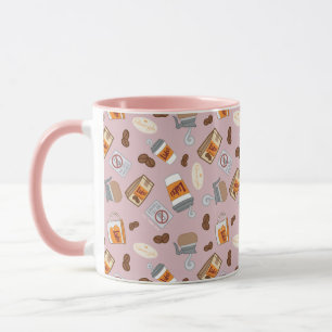 Gilmore Girls   Luke's Diner Coffee Pattern Tasse