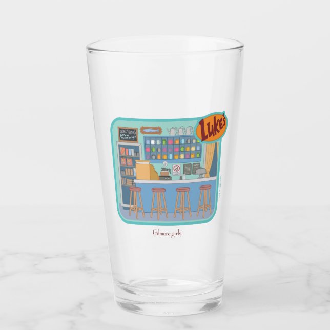 Gilmore Girls | Luke's Diner Graphic Glas (Vorderseite)