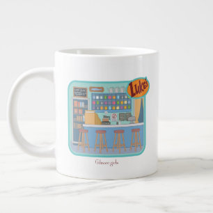 Gilmore Girls   Luke's Diner Graphic Jumbo-Tasse