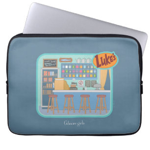 Gilmore Girls   Luke's Diner Graphic Laptopschutzhülle