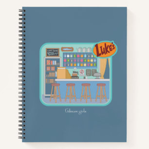 Gilmore Girls   Luke's Diner Graphic Notizbuch