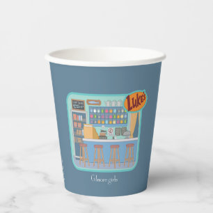 Gilmore Girls Luke's Diner Graphic Pappbecher