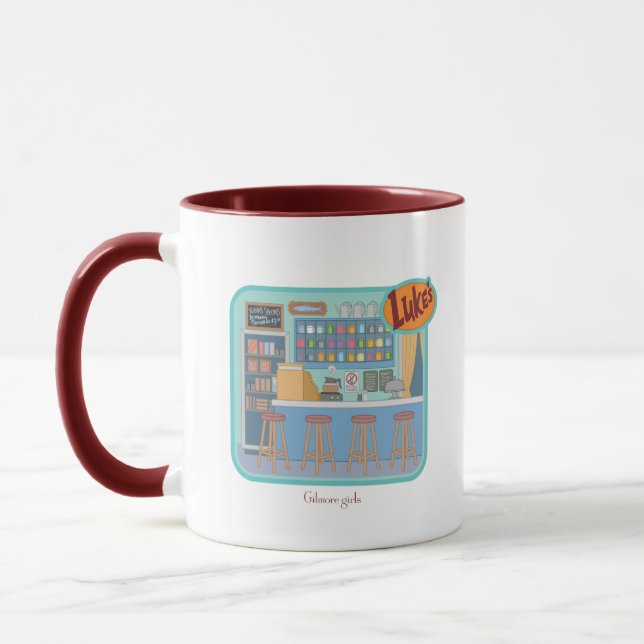 Gilmore Girls | Luke's Diner Graphic Tasse (Links)