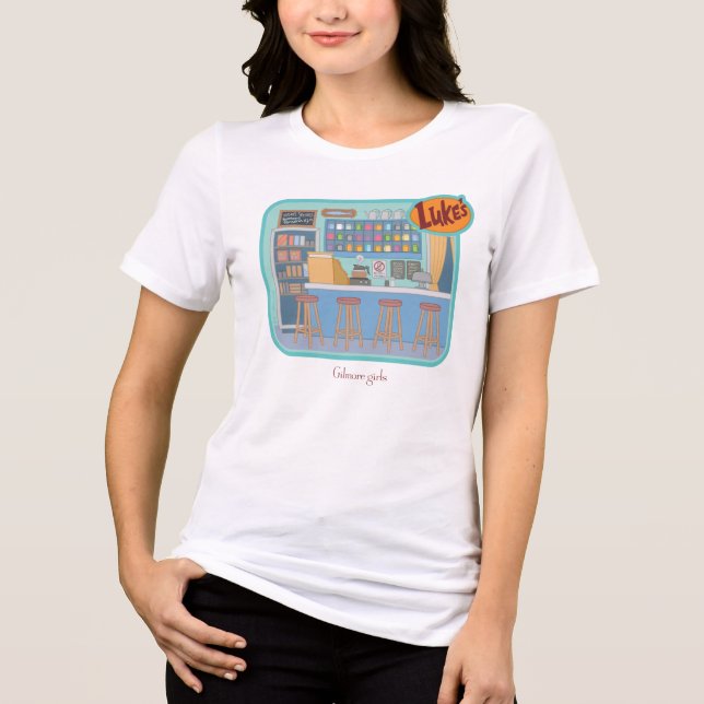 Gilmore Girls | Luke's Diner Graphic Tri-Blend Shirt (Vorderseite)