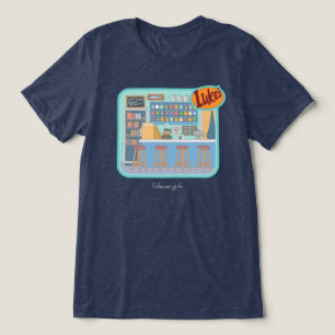 Gilmore Girls   Luke's Diner Graphic Tri-Blend Shirt