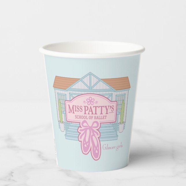Gilmore Girls | Miss Patty's School of Ballet Pappbecher (Vorderseite)