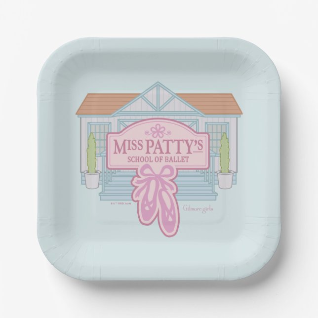 Gilmore Girls | Miss Patty's School of Ballet Pappteller (Vorderseite)