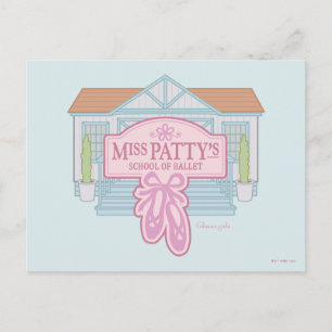 Gilmore Girls   Miss Patty's School of Ballet Postkarte