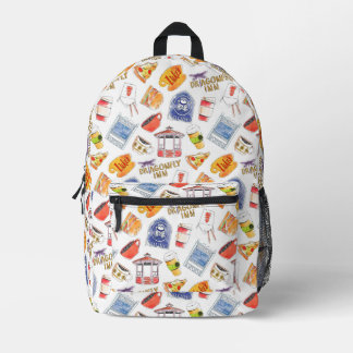 Gilmore Girls Muster Bedruckter Rucksack