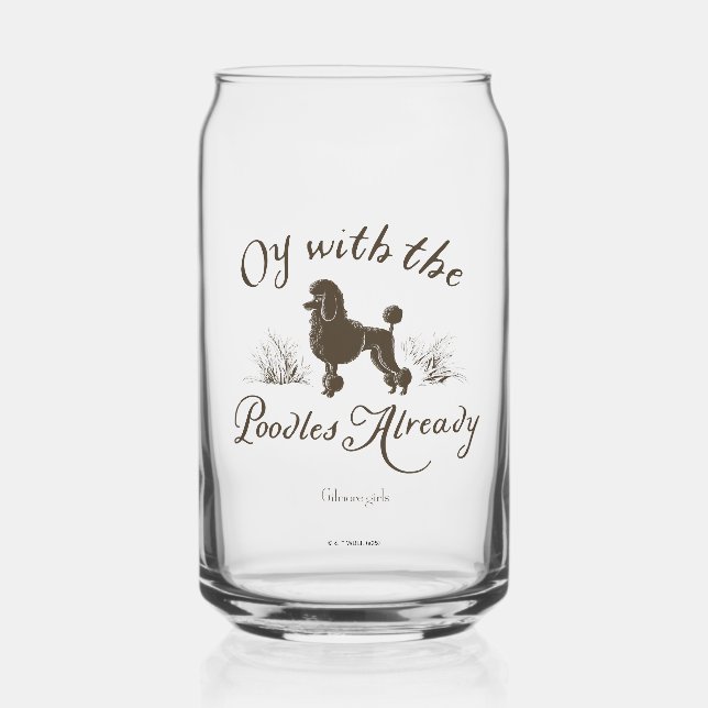 Gilmore Girls | Oy mit den PoodlesDesign Dosenglas (Vorderseite)