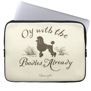 Gilmore Girls   Oy mit den PoodlesDesign Laptopschutzhülle