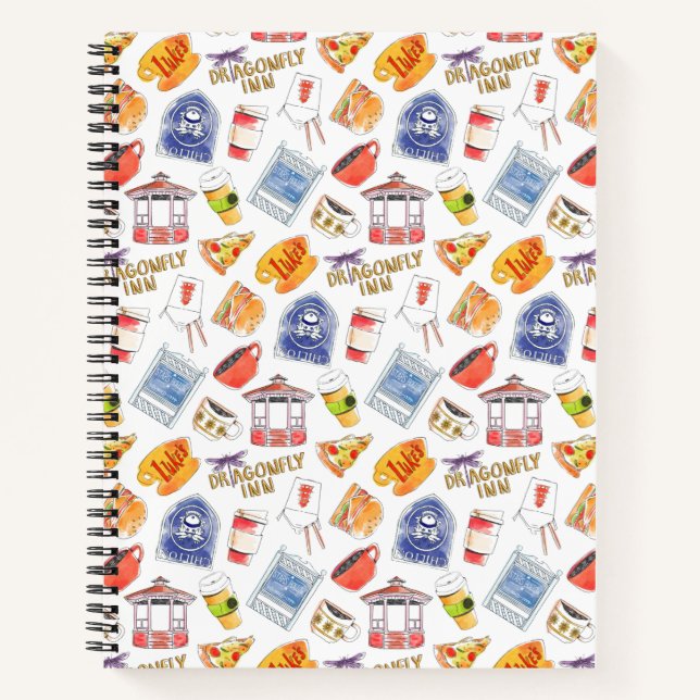 Gilmore Girls Pattern Notizbuch (Vorderseite)
