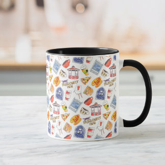 Gilmore Girls Pattern Tasse