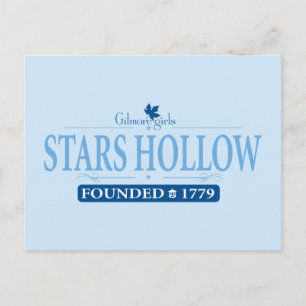 Gilmore Girls Stars-Hollogos Postkarte