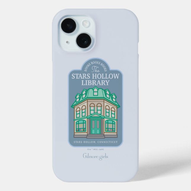 Gilmore Girls | Stars Hollow Library Case-Mate iPhone Hülle (Rückseite)