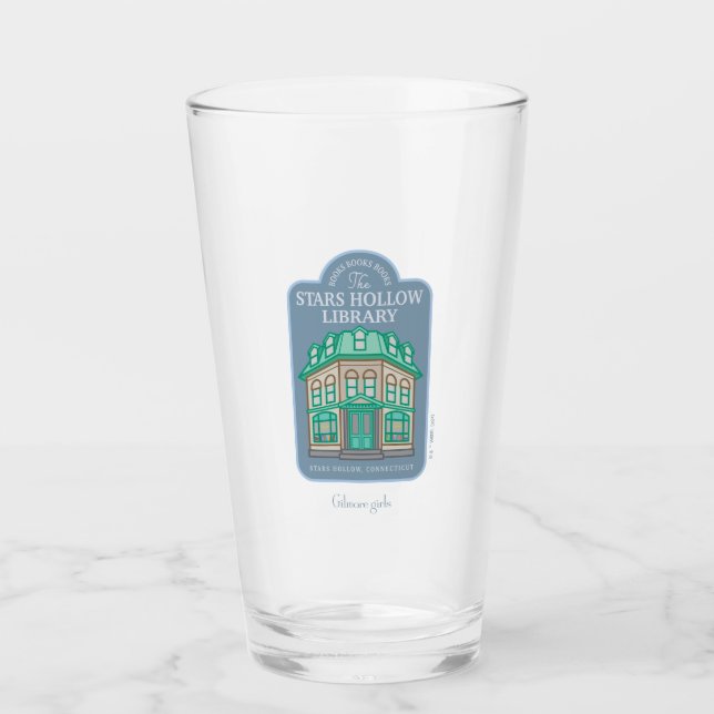 Gilmore Girls | Stars Hollow Library Glas (Vorderseite)