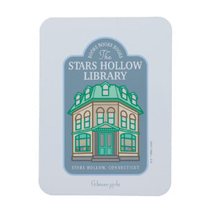 Gilmore Girls   Stars Hollow Library Magnet