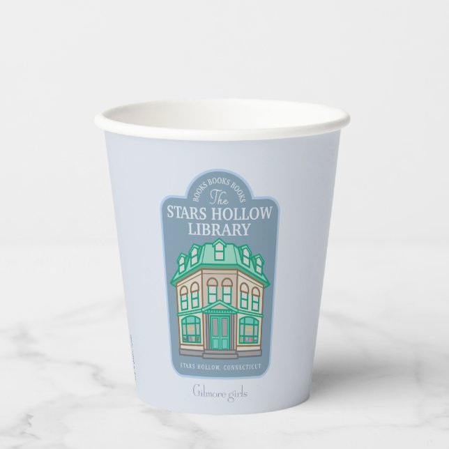 Gilmore Girls | Stars Hollow Library Pappbecher (Vorderseite)