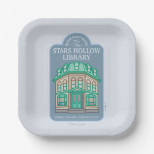 Gilmore Girls Stars Hollow Library Pappteller
