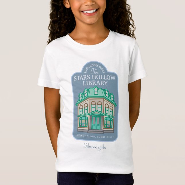Gilmore Girls | Stars Hollow Library T-Shirt (Vorderseite)
