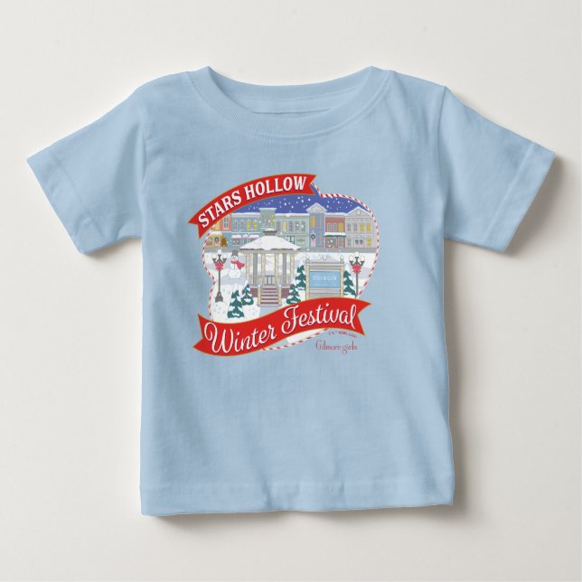 Gilmore Girls | Stars Hollow Winter Festival Baby T-shirt (Vorderseite)
