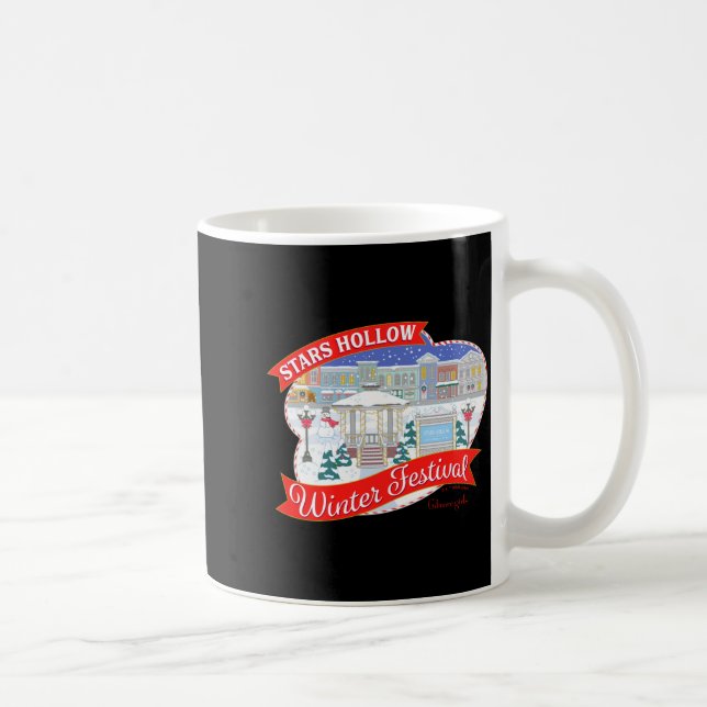 Gilmore Girls Stars Hollow Winter Festival  Kaffeetasse (Rechts)
