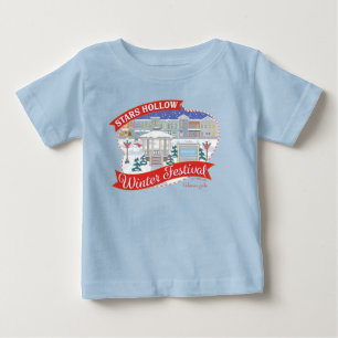 Gilmore Girls Stars Hollow Winterfestival Baby T-shirt