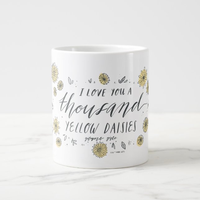Gilmore Girls | Tausend gelbe Milben Jumbo-Tasse (Vorderseite)