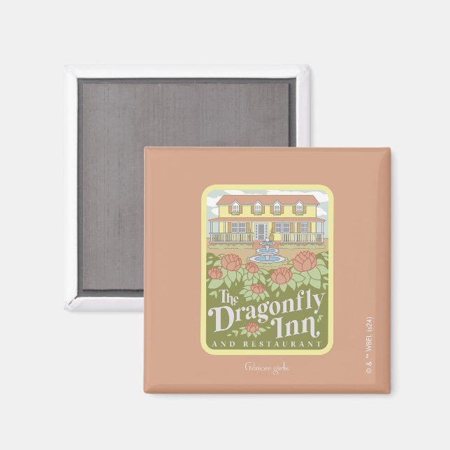 Gilmore Girls | The Dragonfly Inn & Restaurant Magnet (Vorderseite/Rückseite)