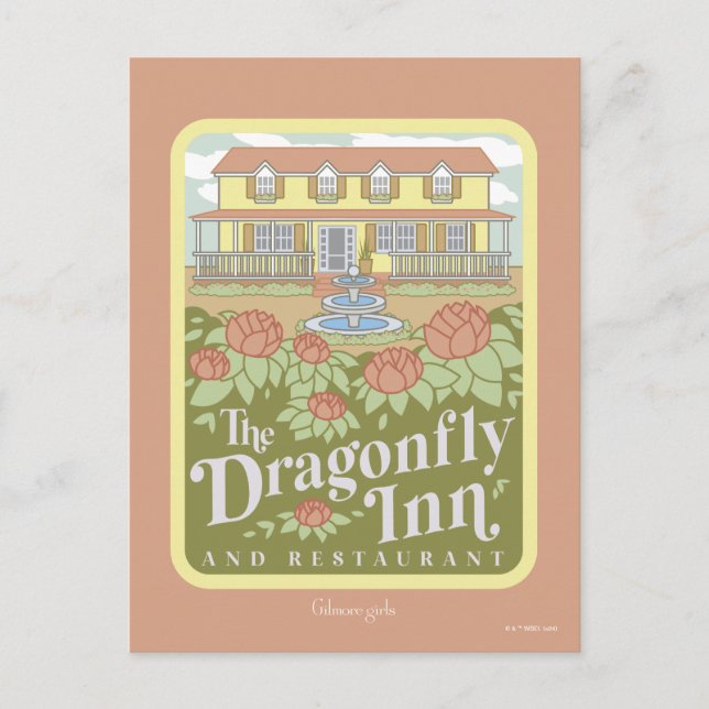 Gilmore Girls | The Dragonfly Inn & Restaurant Postkarte (Vorderseite)