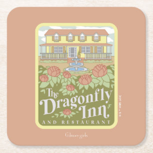 Gilmore Girls The Dragonfly Inn & Restaurant Rechteckiger Pappuntersetzer