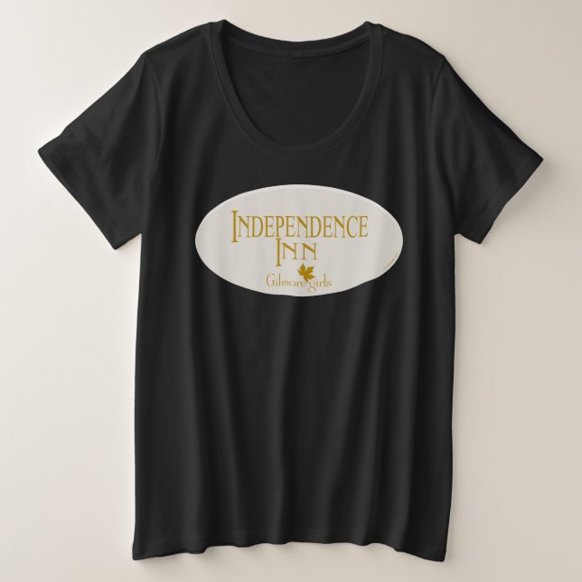 Gilmore Girls | Unabhängigkeitsinstitut Große Größe T-Shirt (Design vorne)