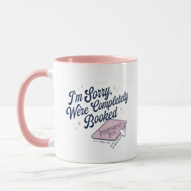 Gilmore Girls völlig ausgebucht Design Tasse (Links)