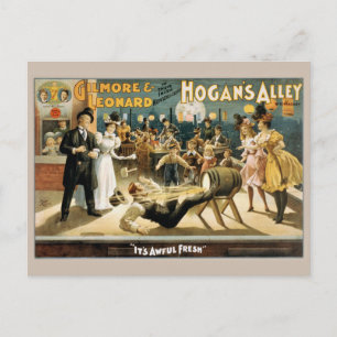 Gilmore & Leonard in their Irish nonsensicality Postkarte