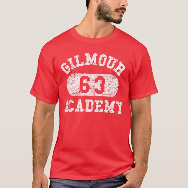 Gilmour Academy 63 Classic Rock Music Design funny T-Shirt (Vorderseite)