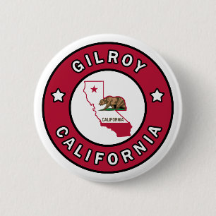 Gilroy California Button