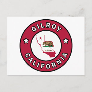 Gilroy California Postkarte