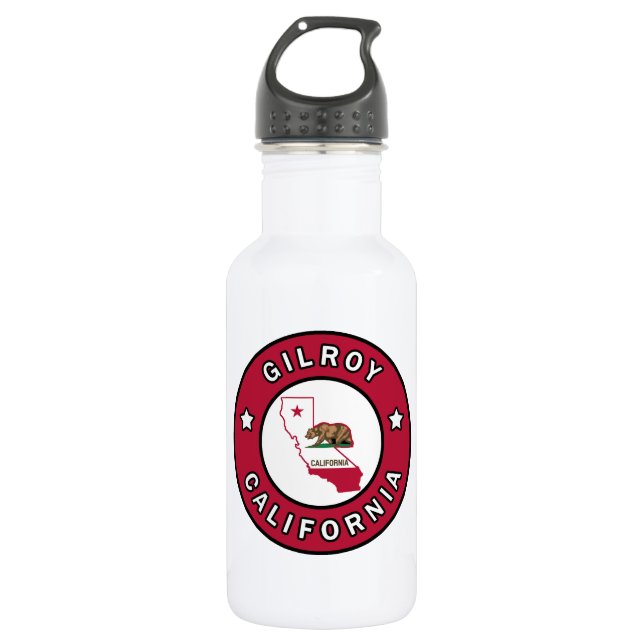 Gilroy California Trinkflasche (Vorderseite)