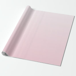 Gilry Minimalist Blush Pink Ombre Gradient Geschenkpapier