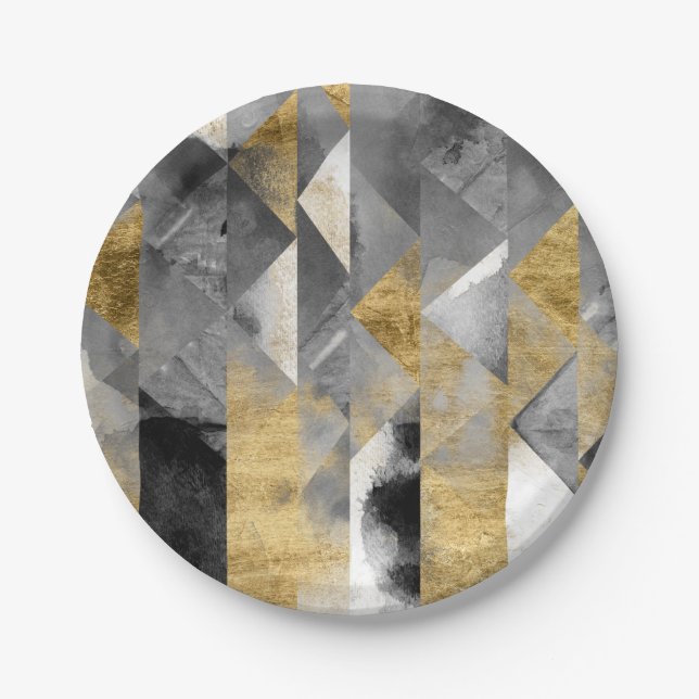 Gilt Reflections I Pappteller (Vorderseite)