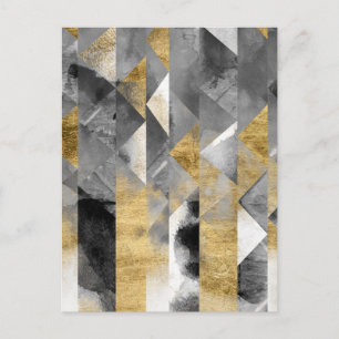 Gilt Reflections I Postkarte