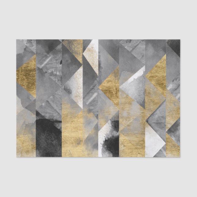 Gilt Reflections I Seidenpapier (Vorderseite)