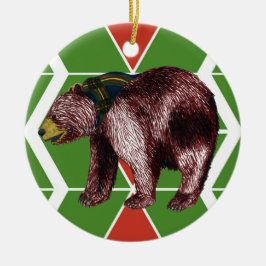 Gilwell Bärn-Zickzack Verzierung Keramik Ornament