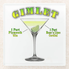 Gimlet Martini Cocktail Recia Glasuntersetzer