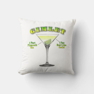 Gimlet Martini Cocktail Recia Kissen