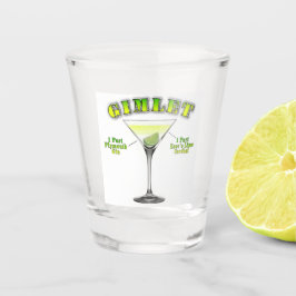 Gimlet Martini Cocktail Recia Schnapsglas