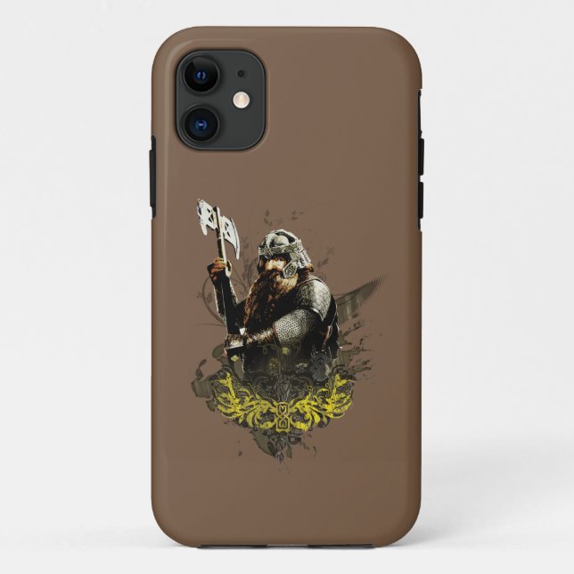 GIMLI™ mit AX Vector Collage Case-Mate iPhone Hülle (Rückseite)